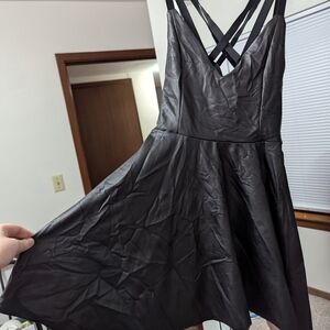 Black Milk Moto Strappy Skater Dress